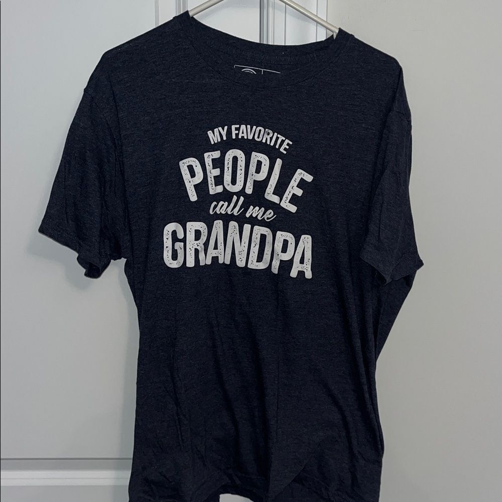 My Favorite People call me Grandpa Grandfather good soft T shirt XL / L men’s
